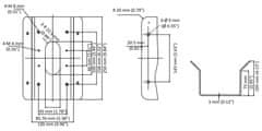 Hikvision Nosilec za kamero DS-1476ZJ-SUS/ združljiv s kamerami serije D6xx