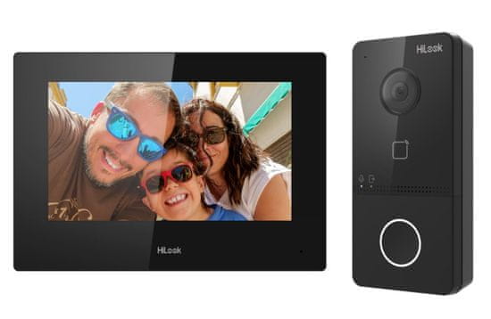 HiLook Powered by HIKVISION/ Smart Home Intercom VI-K43P/ Wi-Fi/ 1080p/ 7" 1024x600/ videofon/ IP65
