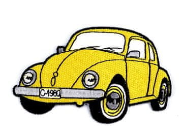 Likalnik avto, traktor, čoln - rumeni avto