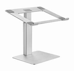 Gembird NBS-D1-02 Stojalo za prenosnike, nastavljivo po višini, srebrno 225-380mm