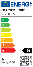 Forever LED žarnica E27 6W Filament LED - toplo bela