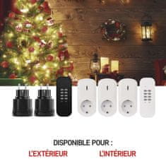 Emos Daljinsko vodene vtičnice schuko