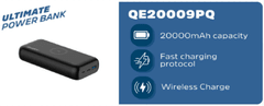Energizer Energizer Powerbank QE20009PQ Črna