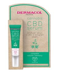 Dermacol Blažilni serum za obraz s CBD in konopljinim oljem (CBD serum) 12 ml