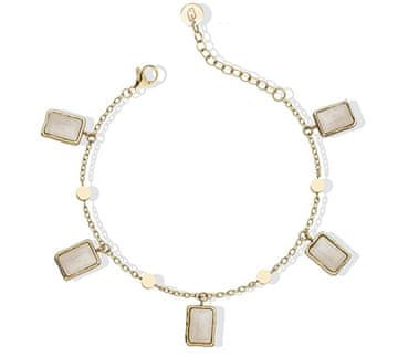 Liu.Jo Očarljiva jeklena zapestnica z obeski LJ2858