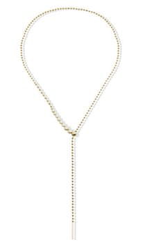 Liu.Jo Drsna pozlačena ogrlica s kristali LJ2828