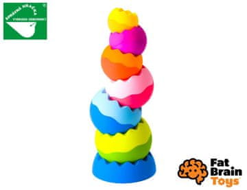 Fat Brain Zložljivi stolp Tobbles Neo 28 cm