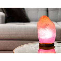 TIMMLUX Namizna svetilka iz naravnega kristala himalajske soli + ionizator USB napajanje