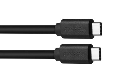 Avacom Kabel za polnjenje podatkov USB-C - USB-C, 100 cm, črn
