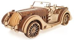 UGEARS Igrača 3D lesena mehanska sestavljanka VM-01 Car (roadster)