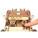 UGEARS Igrača 3D lesena mehanska sestavljanka VM-01 Car (roadster)