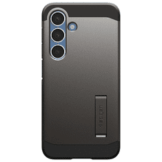 Spigen Tough Armor MagSafe silikonski ovitek odporen na udarce za Samsung Galaxy S25 5G - siv
