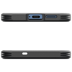 Spigen Tough Armor MagSafe silikonski ovitek odporen na udarce za Samsung Galaxy S25 5G - siv