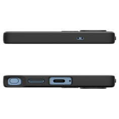 Spigen Liquid Air silikonski ovitek za Samsung Galaxy S25 Ultra 5G črn