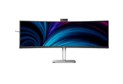 Philips 49B2U6903CH/00 monitor, 86,36 cm, VA, WQHD, ukrivljen, črn