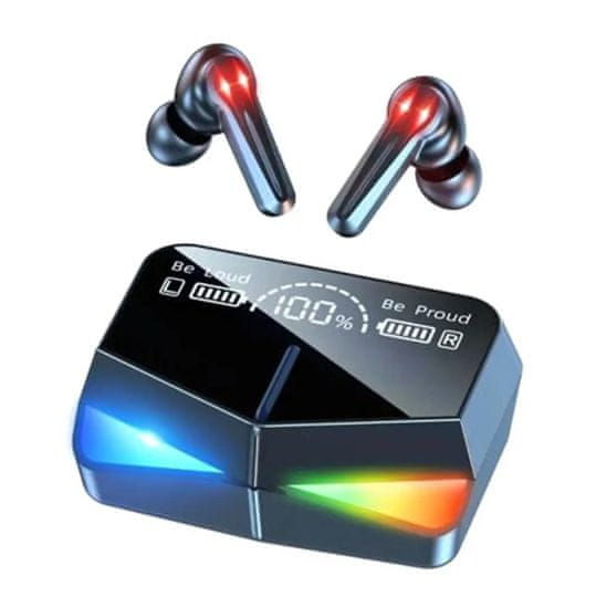 VYZIO® Brezžične slušalke z etuijem za shranjevanje | BASSBUDS
