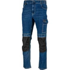 LAHTI PRO HLAČE JEANS DOLGE RAZTEGLJIVE MODRE S L4055001 LAHTI