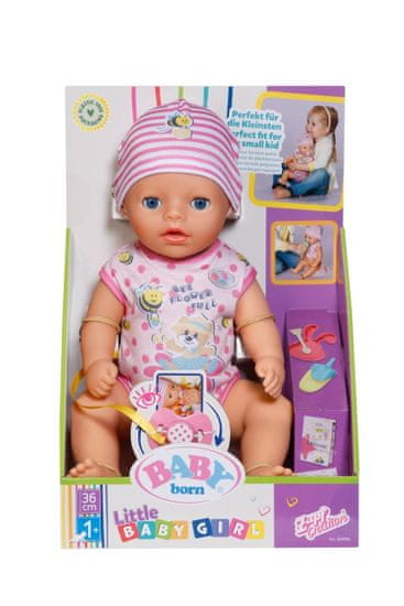 BABY born BABY rojen Little, deklica, 36 cm