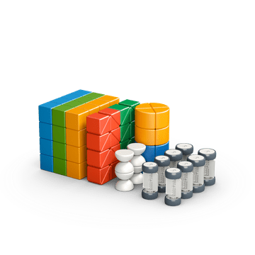 Geomag Magicube oblike 128 kosov