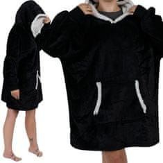 shumee ND12_17881 XXL jopica - odeja črna Ruhhy 24403 590