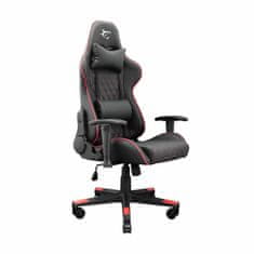 White Shark gaming stol RACER-TWO črno/ rdeč
