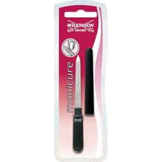 Wilkinson Sword Kromirana pilica iz nerjavečega jekla z etuijem (Manicure Pocket Sapphire Nail File)