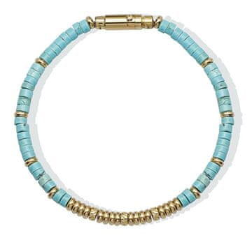 Liu.Jo Moška turkizna zapestnica iz perl MLJ575