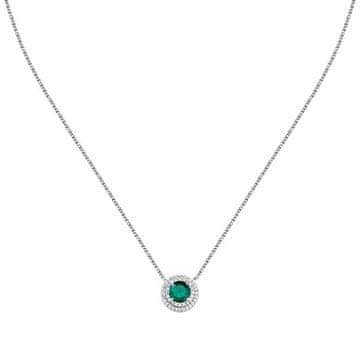 Morellato Očarljiva srebrna ogrlica s kubičnim cirkonijem Tesori SAIW272