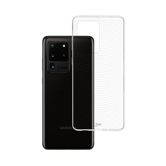 3MK Silikonski etui Armor za Samsung Galaxy S20 Ultra - prozoren