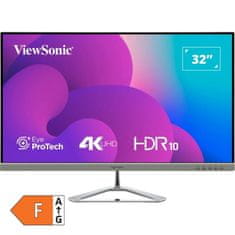 Viewsonic VX3276-4K-MHD-2 81,3cm (32") UHD VA DP/HDMI HDR10 zvočniki monitor