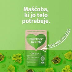 Together Health OMEGA 3 OLJE ALGE, 30 kapsul - naravno dopolnilo