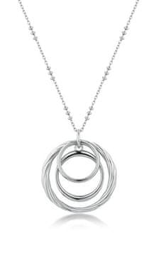 Brosway Nezgrešljiva jeklena ogrlica Amy BAY06 (verižica, obeski)