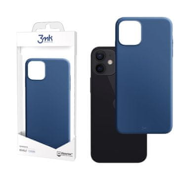 3MK Zaščitni silikonski etui za Apple iPhone 12 Mini - moder