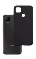 3MK Silikonski etui Matt Case za Redmi 9C črn
