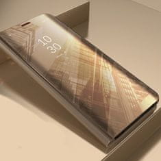 Nobrand Etui Smart Clear View za Samsung Galaxy A21 - zlat