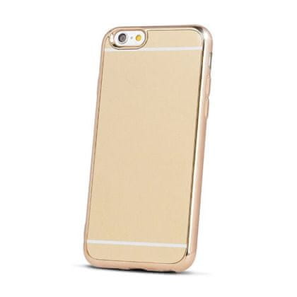 Nobrand Silikonski etui Beeyo Mirror za Samsung Galaxy A3 2017 A320 - ogledalo, zlat