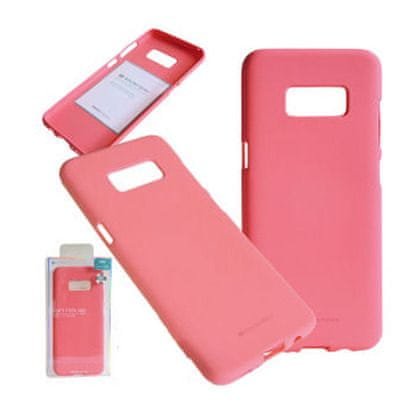 Nobrand Silikonski etui iJelly SF za Samsung Galaxy S8+ G955 - roza