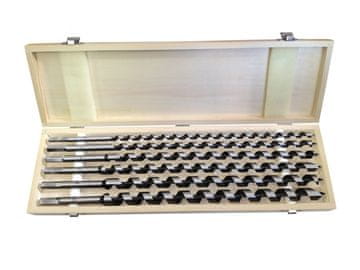 Extol Premium Svedri serpentinast v les, nastavljeno 6ks, O 10-20x460mm