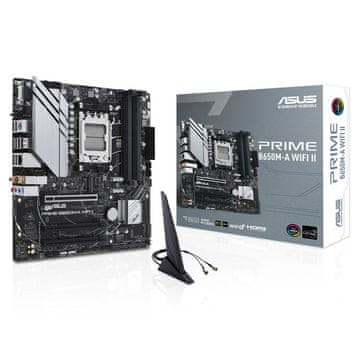 ASUS Prime B650M-A WiFi II AM5 DDR5 ARGB mATX osnovna plošča