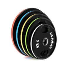 HMS set gumiranih olimpijskih kolutov TOG05 2 x 5 kg