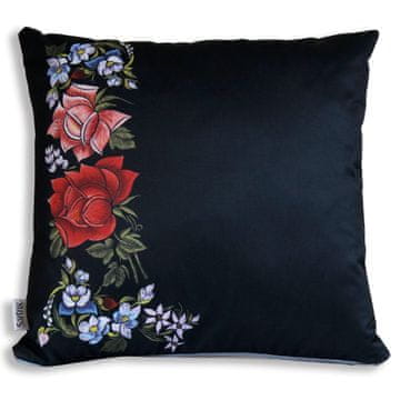 shumee Folk blazina Łowicz črne vrtnice