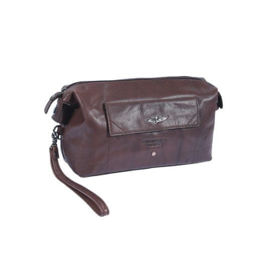 Aeronautica Militare Torbe torbe za vsak dan rjava Vintage