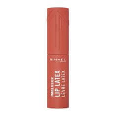 Rimmel Thrill Seeker Lip Latex tekoča šminka z visokim sijajem 6 ml Odtenek 200 so peachy