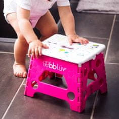 bblüv zložljiva stopnica Stëp Pink