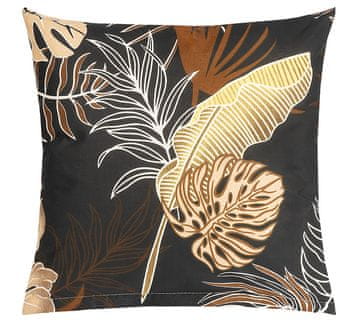Bombažna prevleka za vzglavnik - 40x40 cm - Monstera