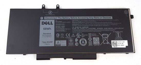 DELL Dellova 4-celična baterija LI-ON 68W/HR za Latitude 5400,5500, precision M3450
