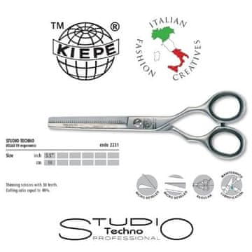 shumee Frizerji za redčenje 5,5" KIEPE STUDIO TECHNO RELAX-TH