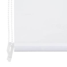 Vidaxl Rolo zavesa za prho 140x240 cm bela