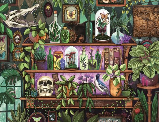 Ravensburger Botanično kraljestvo Puzzle 2000 kosov