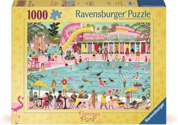 Ravensburger Puzzle Zabava na bazenu 1000 kosov